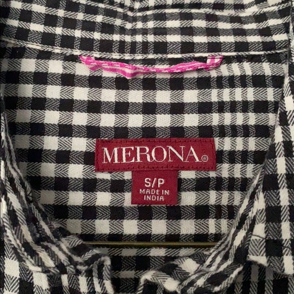 Merona light-weight plaid shirt - Picture 3 of 3